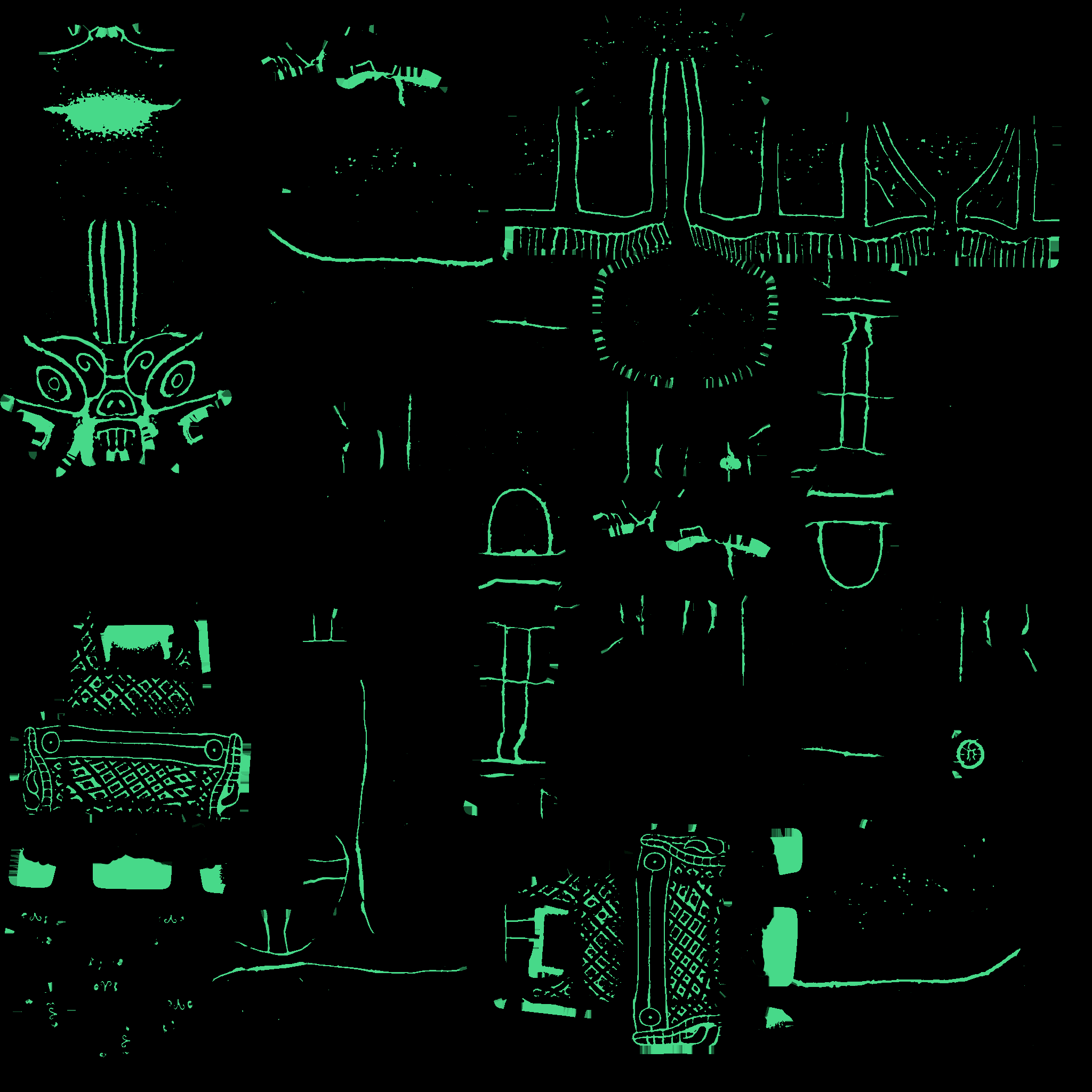 Golem emission map
